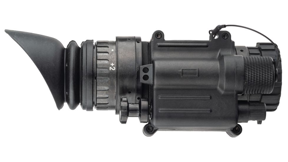 TRYBE Optics PVS-14 Night Vision Monocular, GEN 2, Green Phosphor, Photonis Tube, 57-64 lp/mm, Regular, Charcoal, TRYBEPVS14G-G2