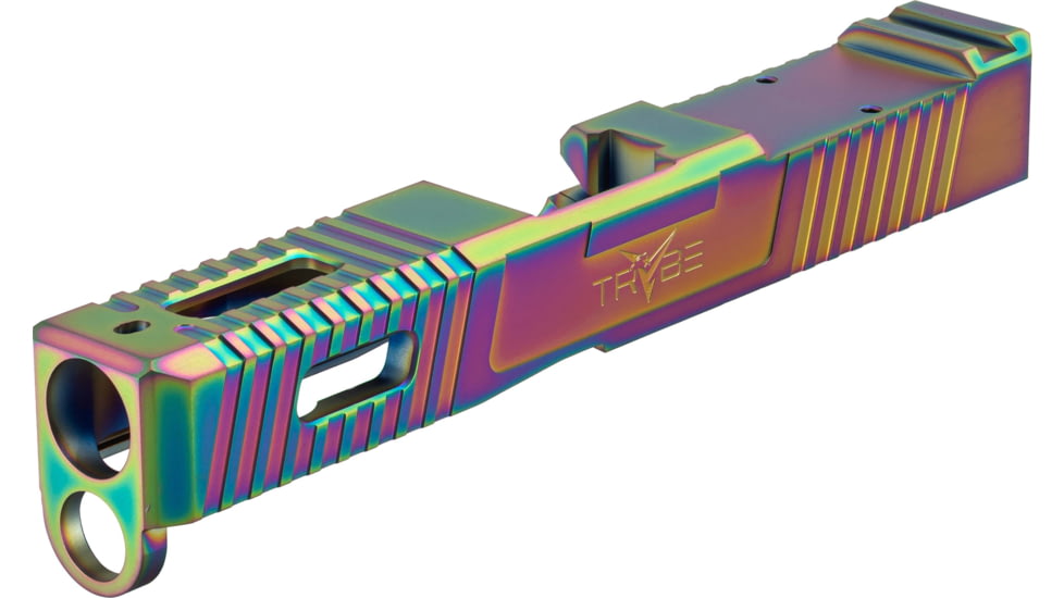 TRYBE Defense Glock 19 Pistol Slide - Version 1, Gen 5, RMR Cut, Chameleon, SLDG19G5RMR-CML