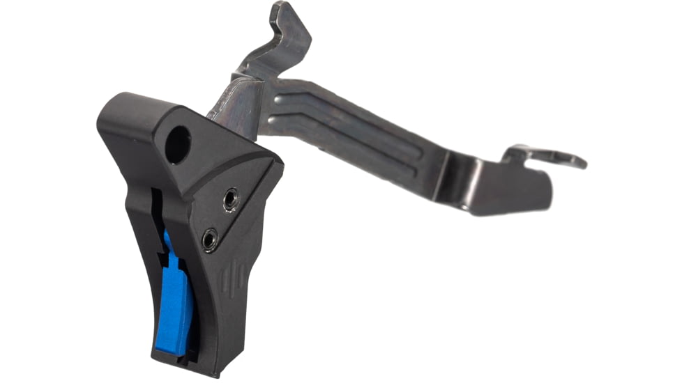 TRYBE Defense Glock 43X Trigger, Black/Blue, GLKTRG43X-BK/BL