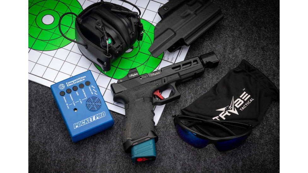 TRYBE Defense High Glow Fiber Optic Night Sights for Glock