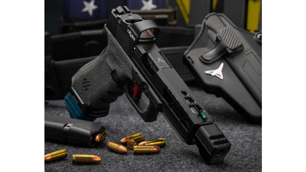 TRYBE Defense High Glow Fiber Optic Night Sights for Glock