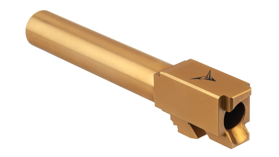 TRYBE Defense Match Grade Non Threaded Pistol Barrel, Glock 20, Gold TIN, PBG20-TIN