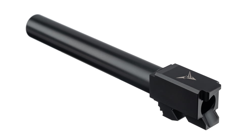 TRYBE Defense Match Grade Non Threaded Pistol Barrel, 9mm Luger, Glock 34, Nitride Black, PBG34-BN