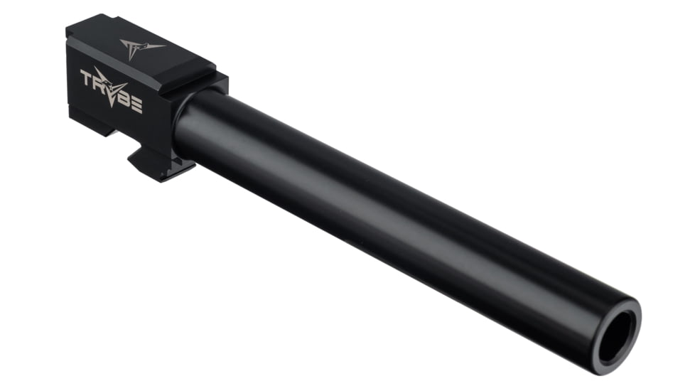 TRYBE Defense Match Grade Non Threaded Pistol Barrel, 9mm Luger, Glock 34, Nitride Black, PBG34-BN