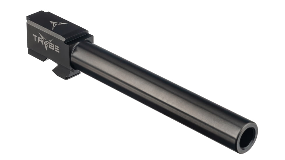 TRYBE Defense Match Grade Non Threaded Pistol Barrel, 9mm Luger, Glock 34, DLC Titanium, PBG34-DLC