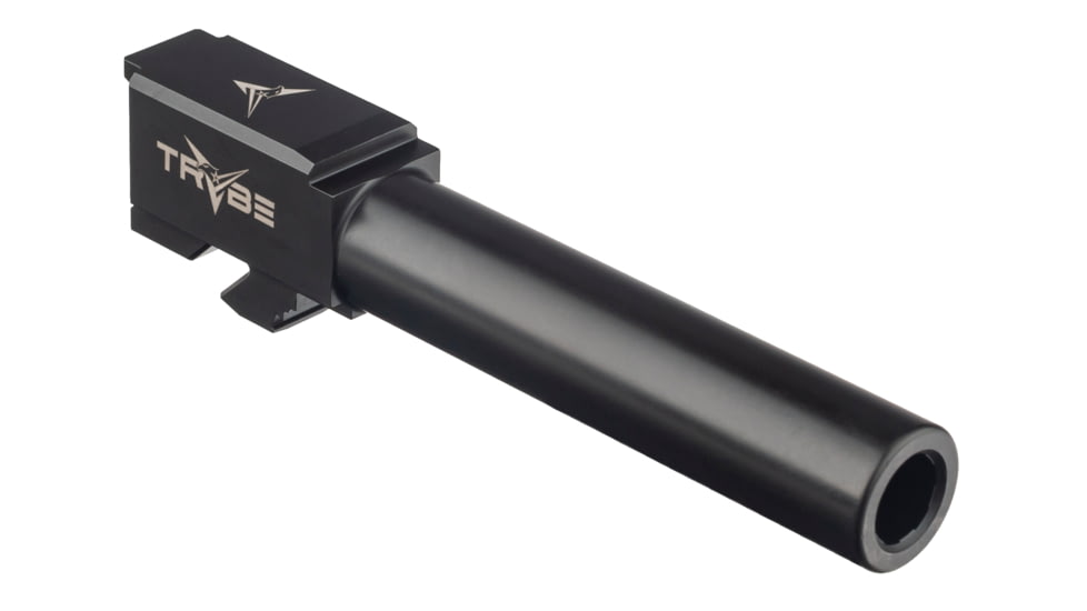 TRYBE Defense Non Threaded Conversion Pistol Barrel for Glock 23/32, 9mm, 416R Stainless Steel, Black Nitride, PBCONVG23-32-BN