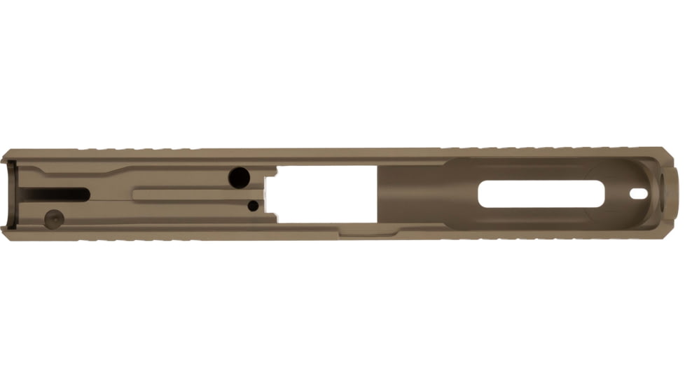 TRYBE Defense Pistol Slide, Glock 17, Gen 3, DeltaPoint Pro Cut, FDE Cerakote, SLDG17G3DP-FDE