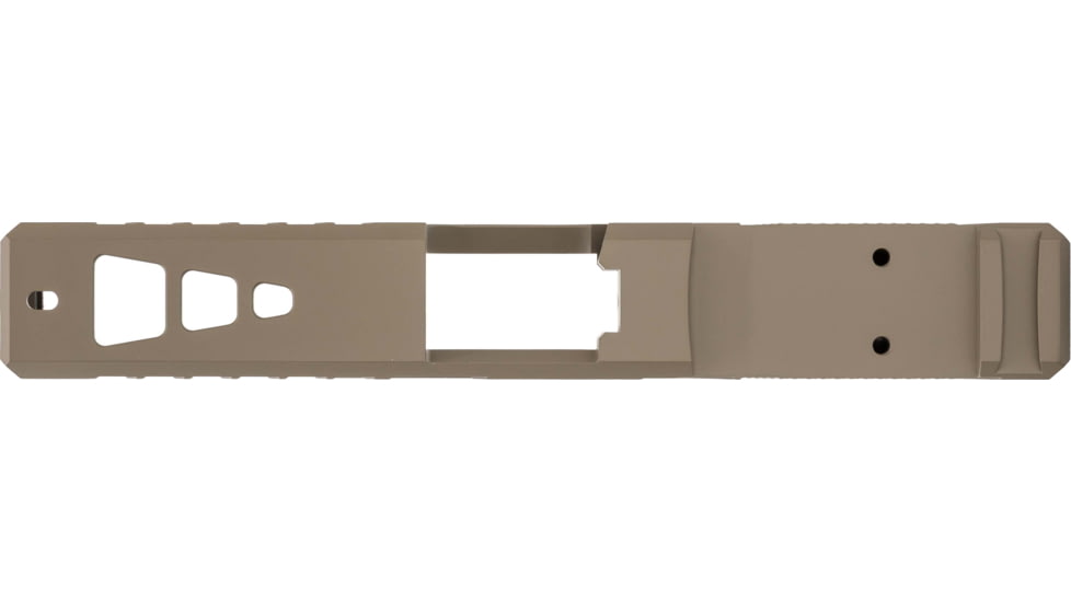 TRYBE Defense Pistol Slide, Glock 19, Gen 3, DeltaPoint Pro Cut, Version 2, FDE Cerakote, No Base Plate Included, SLDG19G3DPV2-FDE