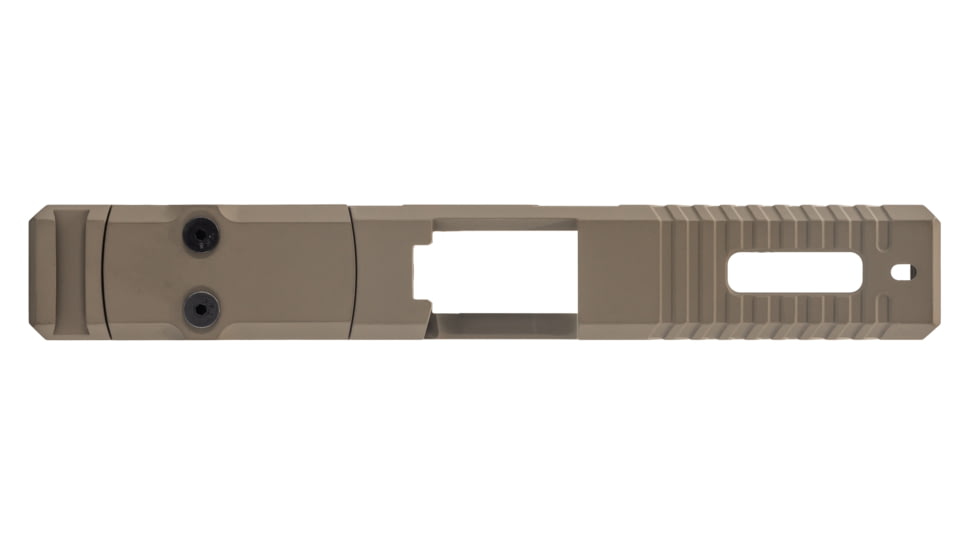 TRYBE Defense TRYBE Defense Pistol Slide, Glock 19, Gen 4, Venom Cut, Version 1, FDE Cerakote, SLDG19G4VNM-FDE