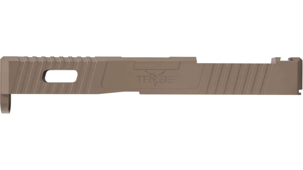 TRYBE Defense TRYBE Defense Pistol Slide, Glock 19, Gen 5, RMR Cut, Version 1, FDE Cerakote, SLDG19G5RMR-FDE