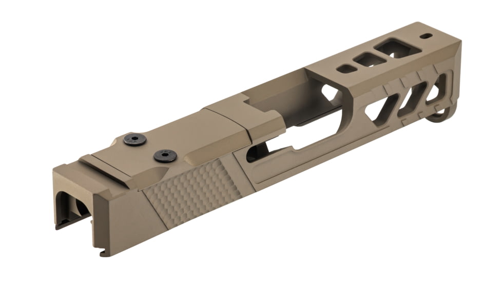 TRYBE Defense TRYBE Defense Pistol Slide, Glock 26, Gen 3/4, DeltaPoint Pro Cut, Version 2, FDE Cerakote, SLDG26G34DPV2-FDE