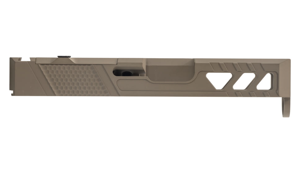 TRYBE Defense TRYBE Defense Pistol Slide, Glock 26, Gen 3/4, DeltaPoint Pro Cut, Version 2, FDE Cerakote, SLDG26G34DPV2-FDE