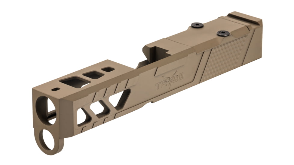 TRYBE Defense TRYBE Defense Pistol Slide, Glock 26, Gen 3/4, RMR Cut, Version 2, FDE Cerakote, SLDG26G34RMRV2-FDE