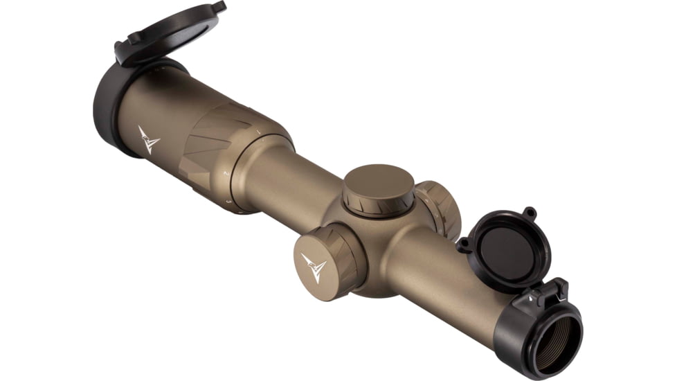 TRYBE Optics 1-6x24mm Rifle Scope, 30mm Tube, SFP, BDC Reticle, Flat Dark Earth, TRORS1-6x24-FDE