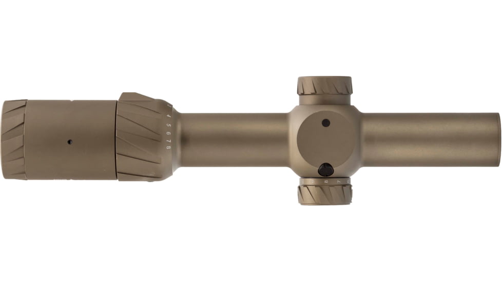 TRYBE Optics SLED LPVO 1-8x24mm Rifle Scope, 30mm Tube, SFP, BDC Reticle, Flat Dark Earth, TRORS1-8x24-FDE