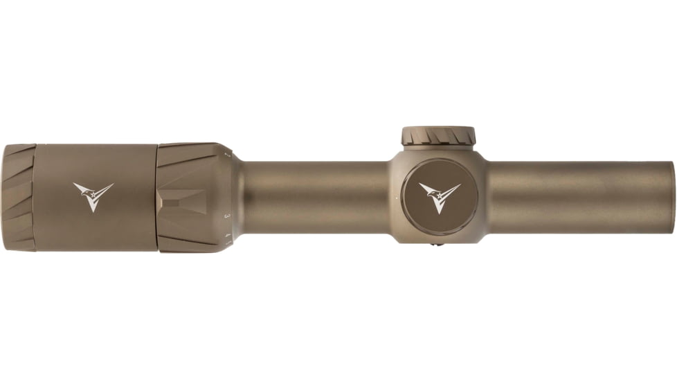 TRYBE Optics SLED LPVO 1-8x24mm Rifle Scope, 30mm Tube, SFP, BDC Reticle, Flat Dark Earth, TRORS1-8x24-FDE