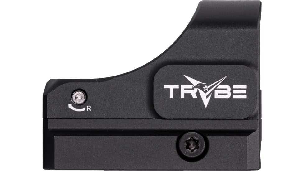 TRYBE Optics 1x24-17mm TRYBE Optics 1x24mm Mini Advanced Ruggedized Optic Red Dot Sight, Black, MINIRS