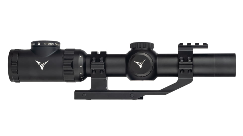 TRYBE Optics Low-Power Enhanced Optic L.E.O. 1-8x24mm Smart Rifle Scope, Black, TRORSLEO1-8x24