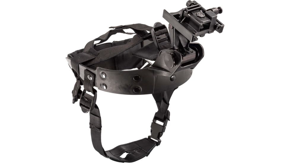 TRYBE Optics PVS-14/PVS-7 Flip-Up Head Mount Assembly, Black, PVSFUHMA