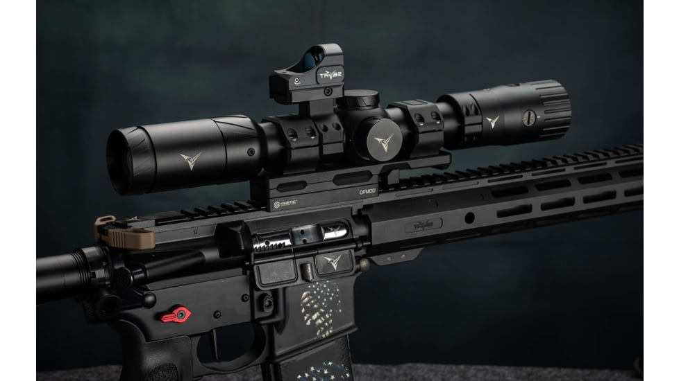 TRYBE Optics SLED LPVO 1-6x24mm 30mm Tube Second Focal Plane Rifle Scope