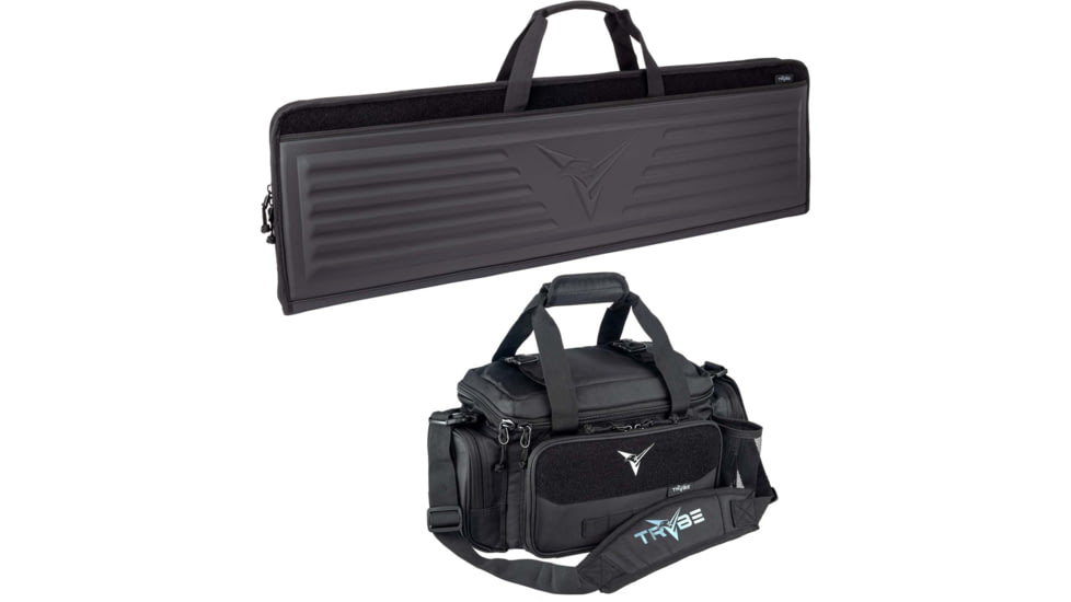TRYBE Tactical 42in Rifle Case and TRYBE Tactical Range Bag