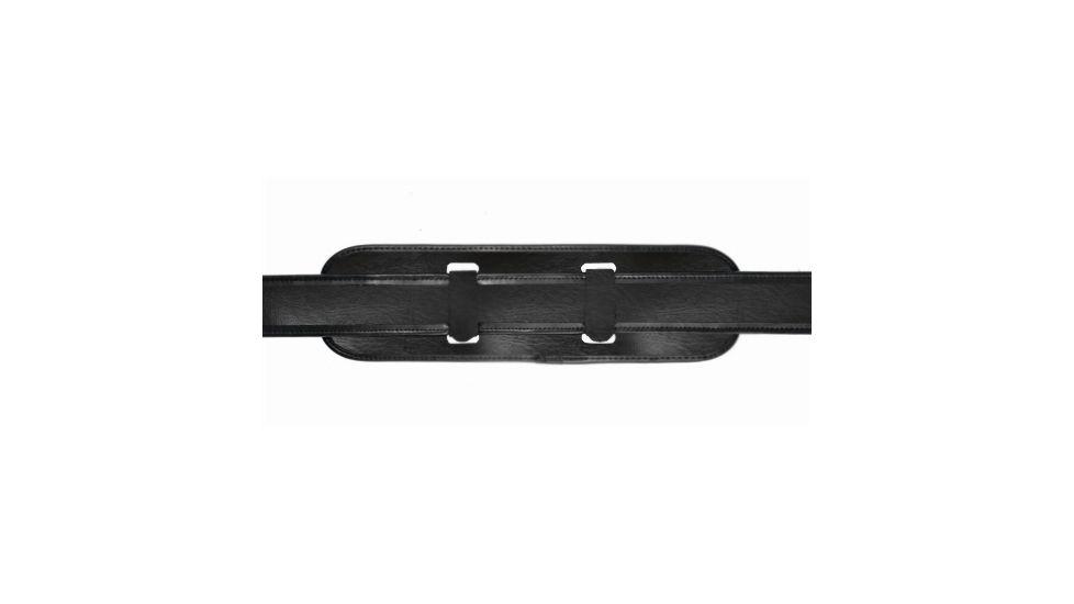 TUFF Products Double Layered Tri-Laminate Back Support, 2 Extended Black Plain Keepers, All Duty Belts 7973-BPA