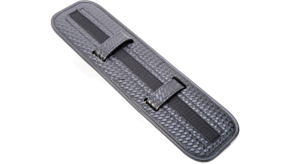 TUFF Products Double Layered Tri-Laminate Back Support, 2 Extended Black Basketweave Keepers, All Duty Belts 7973-BWA