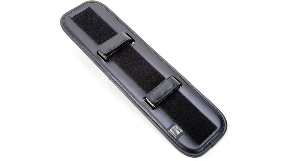 TUFF Products Double Layered Tri-Laminate Back Support, 2 Extended Black Plain Keepers, All Duty Belts 7973-BPA