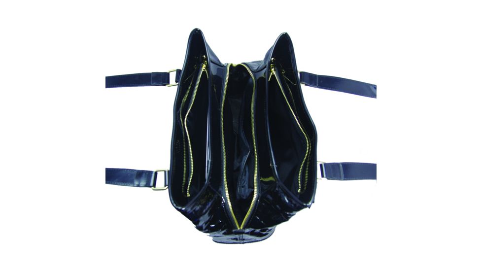 Tuff Zone Concealed Carry Purse w/ Anti-Snatch Strap Raven, AA-CPTL03B