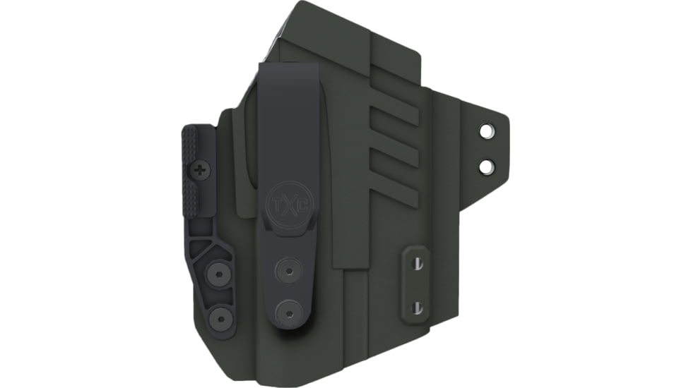 TXC Holsters Beacon Concealed Carry Holster, f/Smith &amp; Wesson M&amp;P 40 Shield/M&amp;P 9 Shield, OD Green, X1BEACON-SHIELD940TLR6-ODG