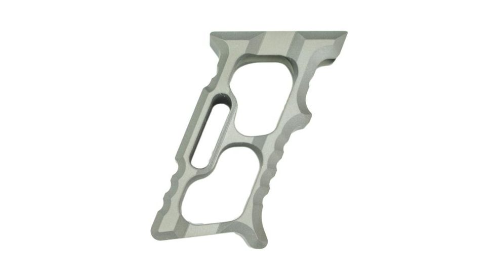 Tyrant CNC HALO Series MiniVert Grip MLOK, Grey, TD-552-G-M
