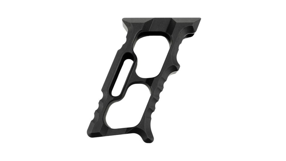 Tyrant CNC HALO Series MiniVert Grip MLOK, Black, TD-552-BLK-M-1