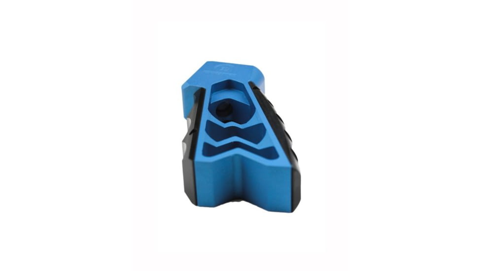 Tyrant CNC Mod Grip, w/Chevron Back Straps, Anodized Blue, Medium, TD-763-B3