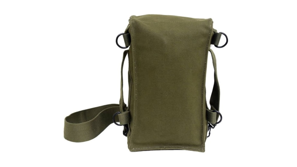 U.S. Spec Canvas M1 Ammunition Carrying Bag, OD Green, RODM1AMMOOP