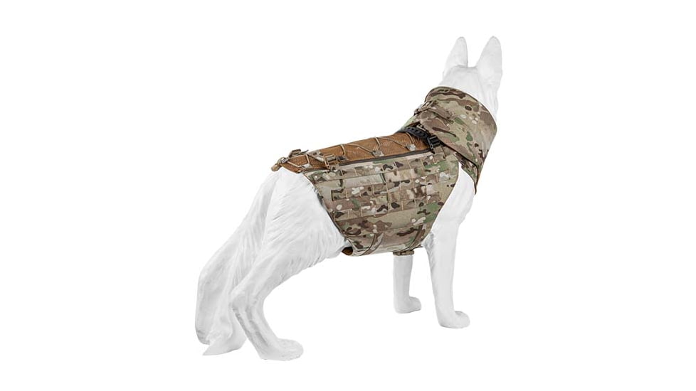 UARM CBA Canine Body Armor, Type IIA Threat Level, Multicam, S, CBASM2A-SACBAS2A