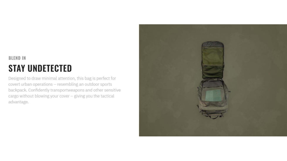 UARM CCB Carabine City Backpack, Ranger Green, CCBR