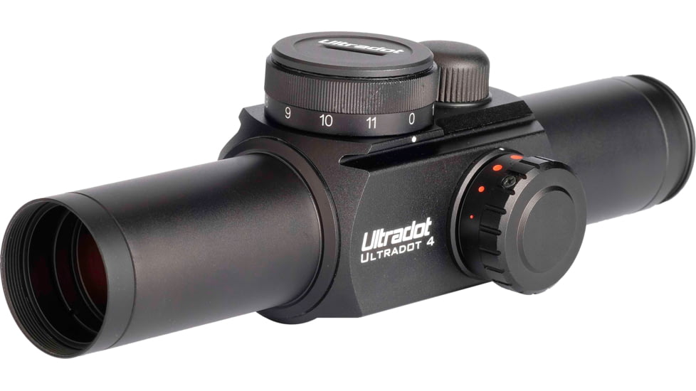Ultradot 4 Red Dot Sight, 2, 4, 8, 10 MOA Dot Sizes, Black, 25mm, Ultradot 4