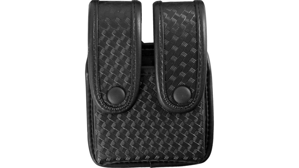 UM LE Fitted Pistol Magazine Pouch w/ Insert, Double Magazine Case, Mirage Basketweave