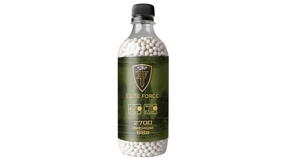 EliteForce Airsoft Ammo,.20g,6mm cal,2700 Count 56398
