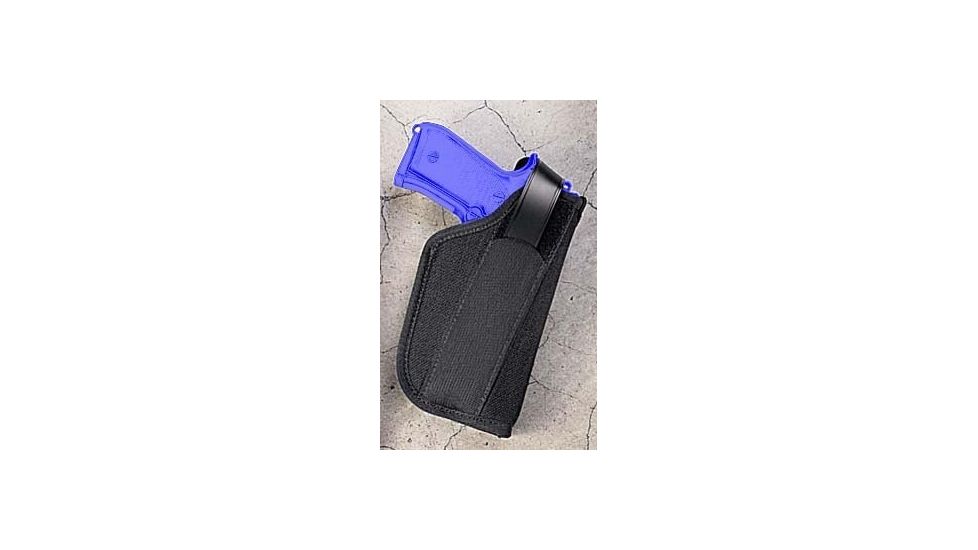 Uncle Mike's Left Hip Holster With Thumb Break 3-4'' Barrel Med Auto 71012