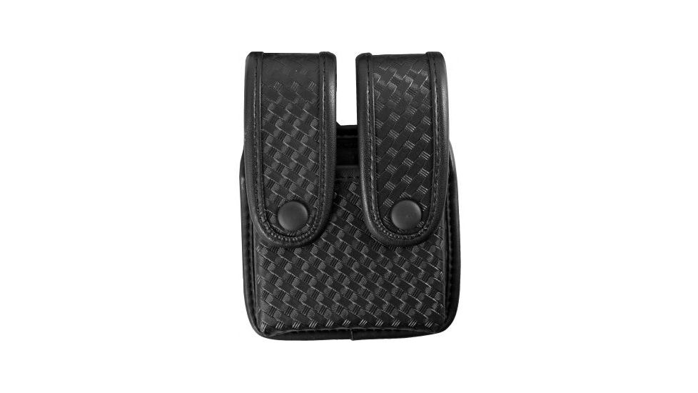 Uncle Mike S Fitted Pistol Magazine Pouch W Insert Dual Divided Double Stack Mirage Basket 74367