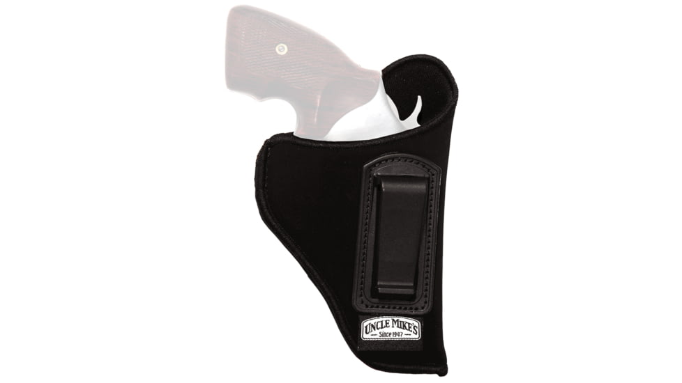 Uncle Mike's Inside The Pant Nylon IWB Holster, 5in Barrel Autos, Left Hand, Black, 89052A