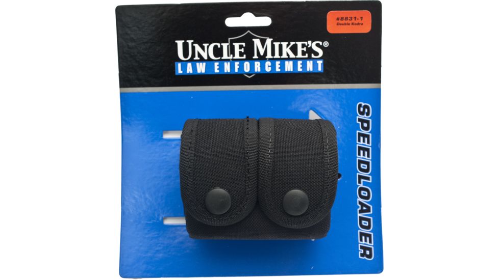 Uncle Mike's Law Enforcement Fitted speedloader case 88311