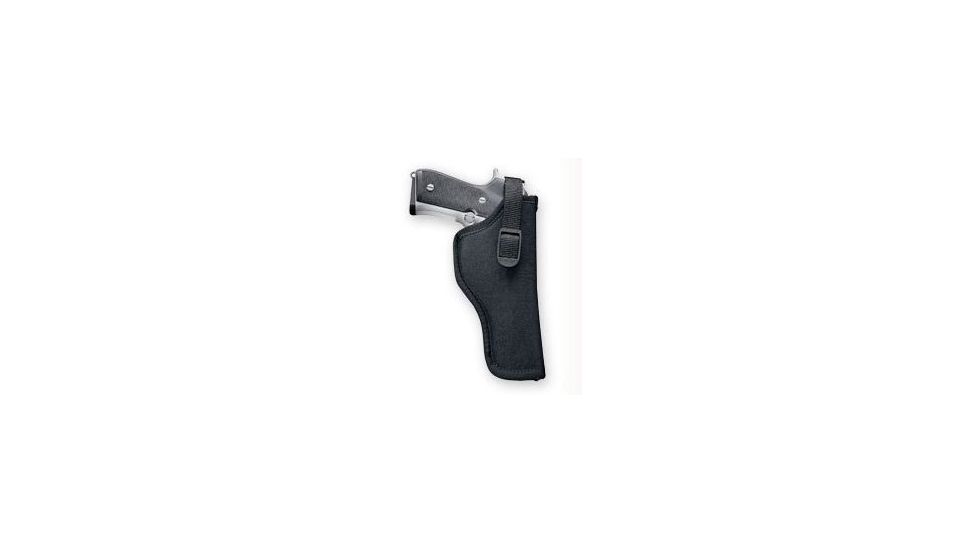 Uncle Mike's Sidekick Hip Holster, Right Hand, Black - 3.25-3.75in bbl Med/Large Autos - 8116-1