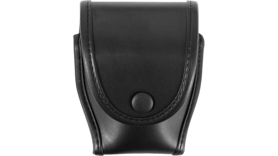 Uncle Mike's Single Duty Cuff Case, Snap Button, Leather 74781