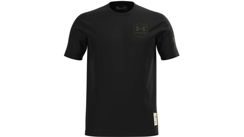 Under Armour New Freedom Snake T-Shirt - Mens, Black, 2XL, 13654380012X