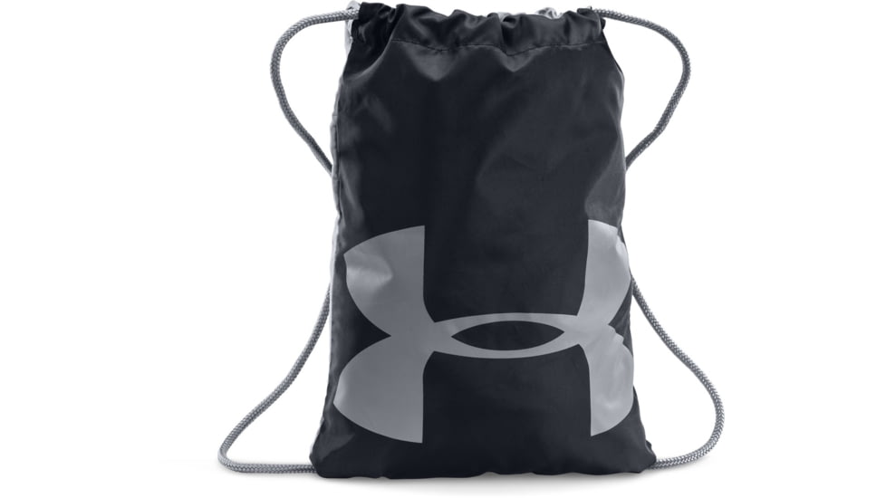 Under Armour UA Ozsee Sackpack Travel Backpack, Black, One Size Fits All, 1240539001
