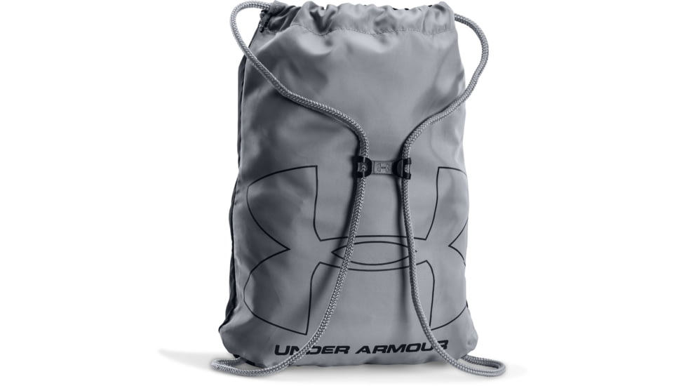 Under Armour UA Ozsee Sackpack Travel Backpack, Black, One Size Fits All, 1240539001