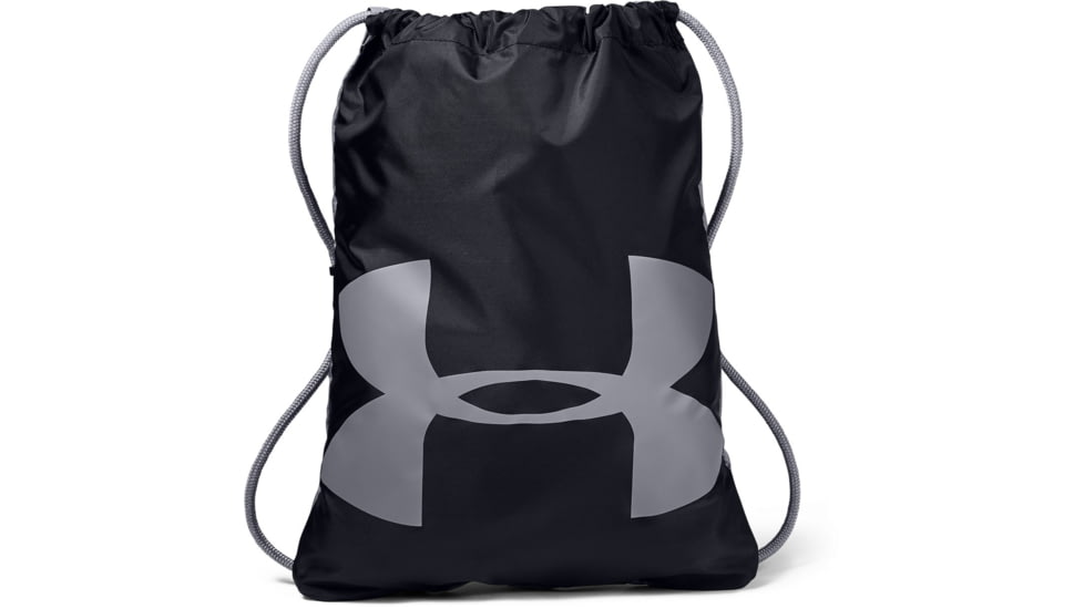 Under Armour UA Ozsee Sackpack Travel Backpack, Black, One Size Fits All, 1240539001