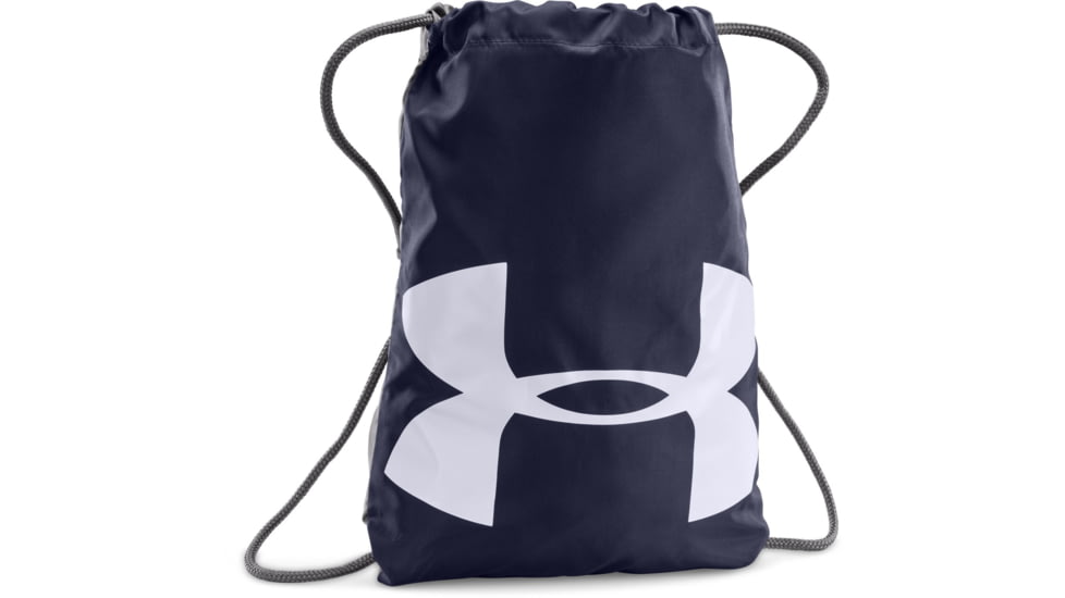 Under Armour UA Ozsee Sackpack Travel Backpack, Midnight Navy, One Size Fits All, 1240539410